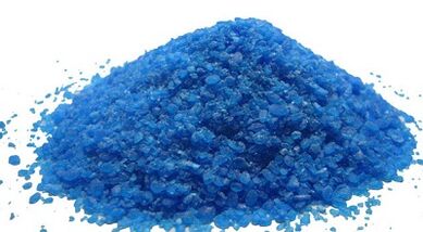 Sulphur de cobre para el tratamiento del hongo de las uñas